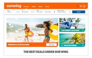 Sunwing Launches New Website Re-PlatformThe website re-platform provides a faster and more dynamic digital experience
