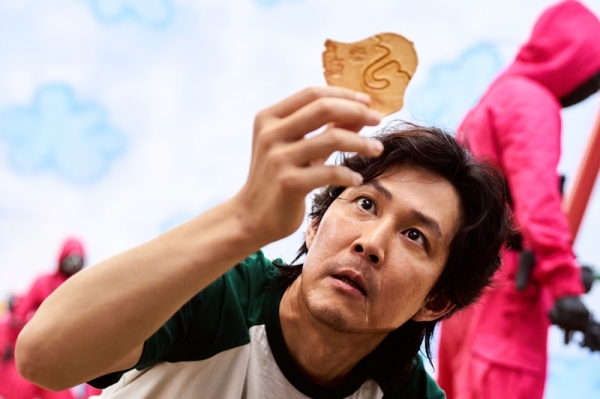 Actor Lee Jung-jae plays Seong Gi-hun in Netflix's "Squid Game." (Netflix)
