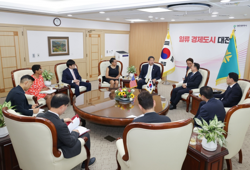 Daejeon and Seattle Mayors Lay Foundations for Extended Cooperation and Growth